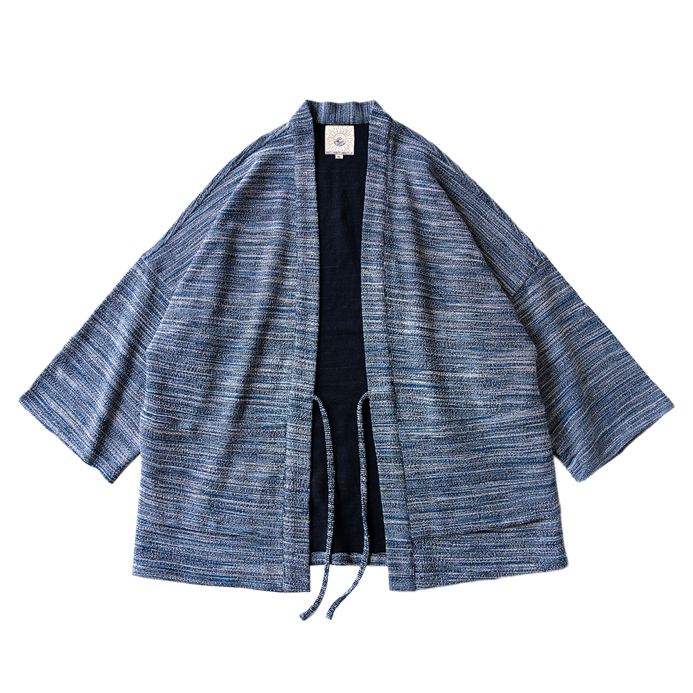神海纹 [21FW 星轨 日系复古羽织道袍开衫 絣织色织 kimono haori]