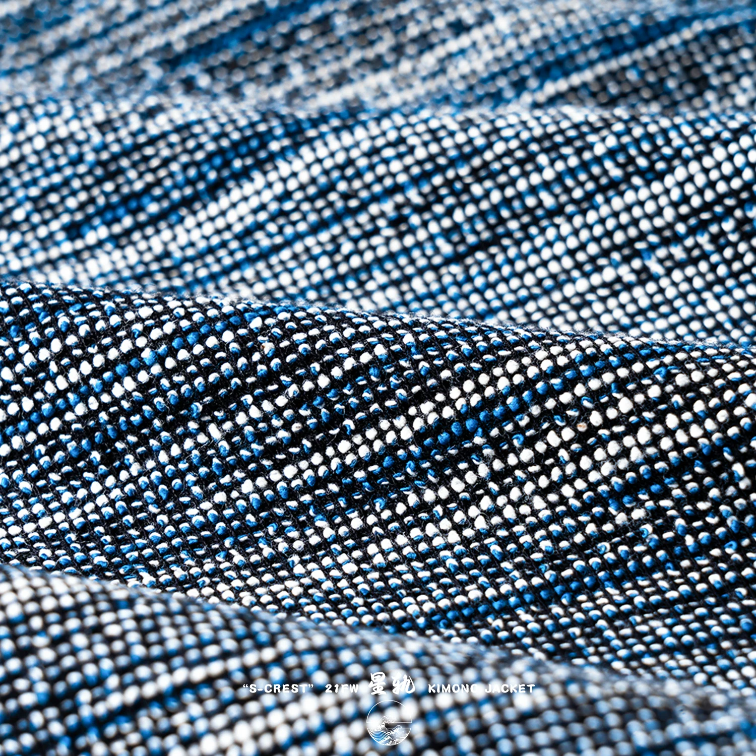 神海纹 [21FW 星轨 日系复古羽织道袍开衫 絣织色织 kimono haori]