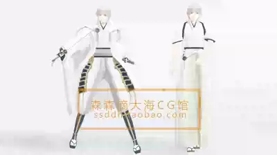 男模MMD模型八乙女乐坂本龙马鶴丸国永十龍之介岩窟王