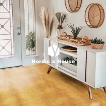 Retro American pastoral living room green blue kiln change antique floor tiles bathroom kitchen balcony glazed wall tiles