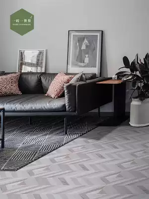 One brick one world fish bone wood grain tiles Nordic non-slip living room bedroom wall tile floor tiles balcony imitation wooden floor tiles