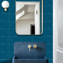 Nordic Net red ins bathroom macaron tile balcony wall tile Nordic toilet background kitchen toilet wall tile