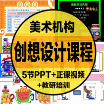 2024 D7-13 Studio Thinking and Creative Design Course PPT Courseware Video Tutorial Electronic File Art Institute