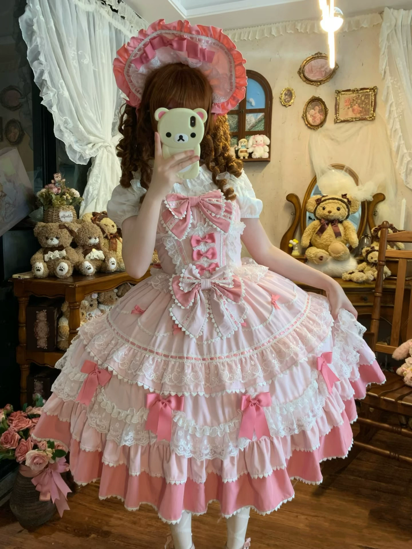 Подлинное милое платье, комплект для студентов, изготовленный на заказ, стиль лолита, Lolita Jsk, для подростков