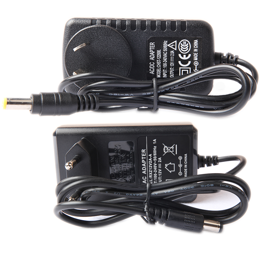 12v2a power adapter Surveillance camera lens DC switching power adapter DC monitoring power supply 12345A