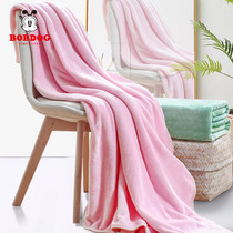 Flannel cover blanket air conditioning by afternoon nap blanket bed linen small quilt blanket child double thickened all four seasons