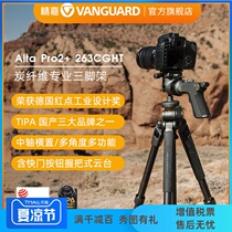 Jingjia Alta Pro2 Carbon Fiber Center Axis Tilt Tripod Professional Photography camera Handle Gimbal Micro SLR