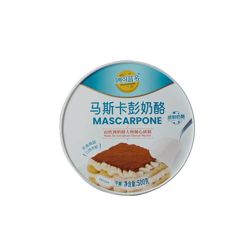 «Miao Ke Lan Dorasca Peng cheese 500g*6 boxes/box of Maskabuni cheese cheese cheese Tiramisu»