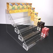 Siêu thị cửa hàng tiện lợi khói thuốc lá tủ thuốc lá kệ thuốc lá kệ nhỏ mỹ phẩm acrylic hiển thị tủ trưng bày đứng