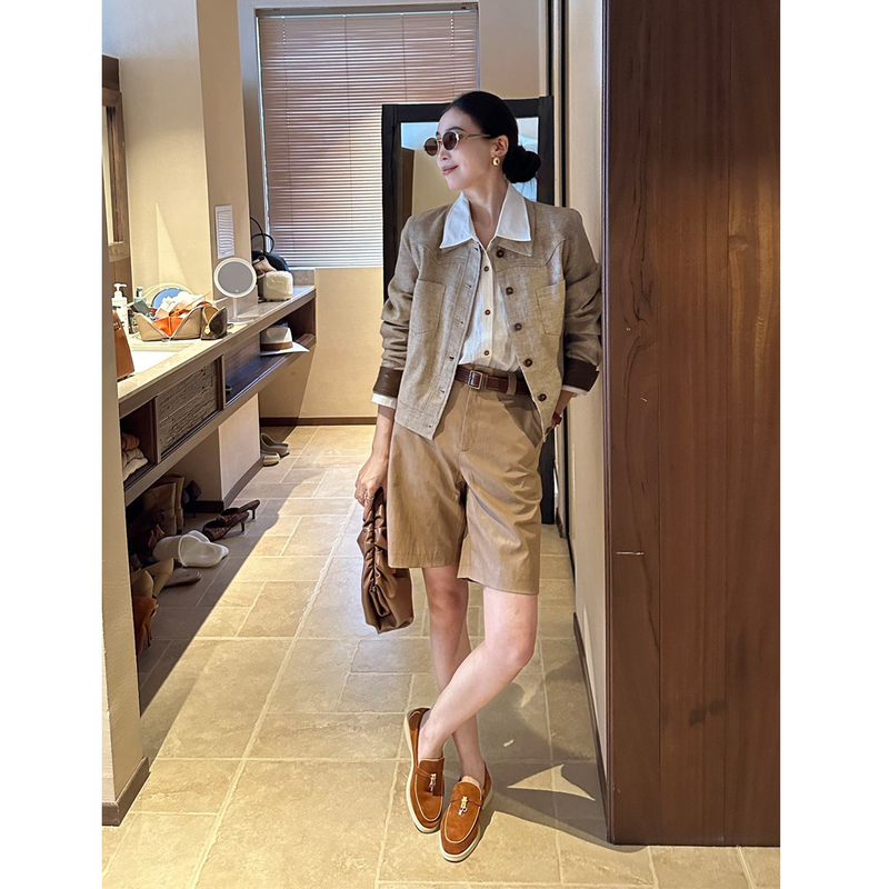 Old Money Style Retro Workwear Linen Short Jacket for Women, 2026 Autumn New Model, High-End and Stylish Versatile Jacket Old Money Style Retro Workwear Linen Short Jacket for Women, 2026 Autumn New Model, High-End and Stylish Versatile Jacket