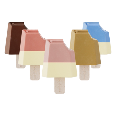 【爆款推荐】钟薛高·少年 飒爽系列5种口味雪糕冰淇淋