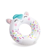 INTEX Плавательный круг подходит для мужчин и женщин, защита от опрокидывания, увеличенная толщина, 6 лет