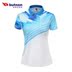 Bart áo thể thao khô nhanh Áo thun nữ tay ngắn thoáng khí Mùa hè áo polo giản dị nhóm thể thao 6122 - Áo polo thể thao áo thun polo Áo polo thể thao