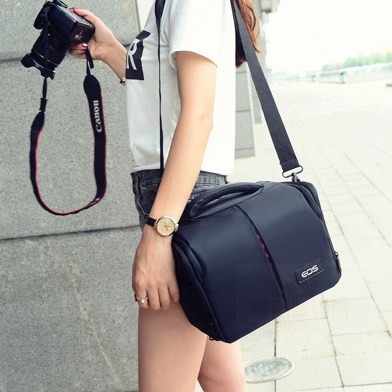 Suitable for Canon monocular camera bag EOS90D800D60D6D7D80D70D5D3 shoulder photography monocular bag