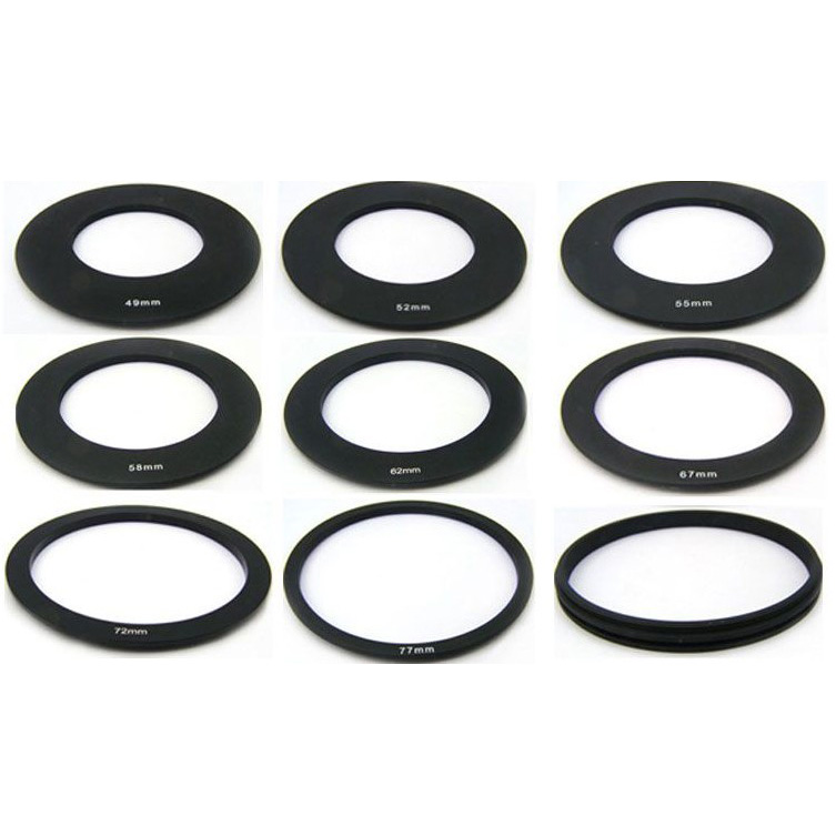 Gradient insert filter connection P ring 49 52 55 58 62 67 72 77 82 P-type square mirror transfer ring