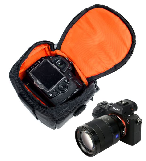 Sony Micro SLR túi máy ảnh A9A7R2A7S ILCE-7 A7M2A7R3 túi máy ảnh túi máy ảnh tam giác - Phụ kiện máy ảnh kỹ thuật số túi chống nước máy ảnh