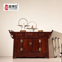 The national standard mahogany furniture Myanmar hong suan zhi nave austenitic Dalbergia text of Chinese wood qiao tou an entrance altar