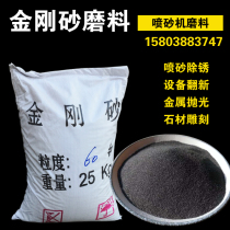 Emery abrasive brown corundum white corundum sand blasting machine with grinding and derusting polishing sand wear-resistant emery floor