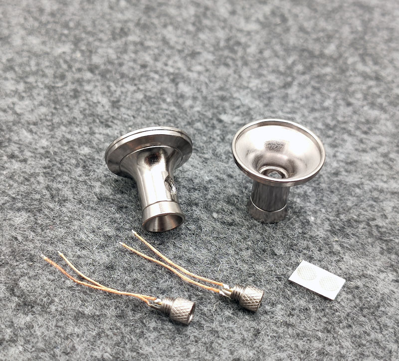 Flat head headphones DIY MMCX Flat head headphones Flat head DIY shell High quality MX500 large solder joint unit