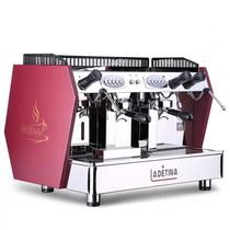  LADETINA Ferrari Double-headed two-headed semi-automatic espresso machine Brand new