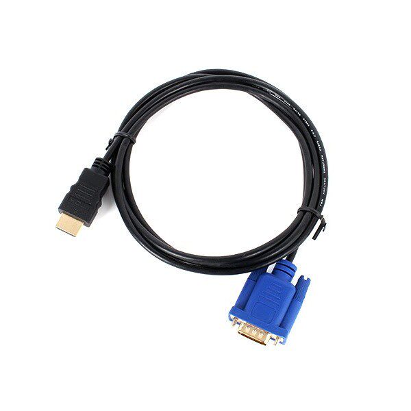 HD 1080P HDMI Male to 15Pin VGA Connector Adapter Converter