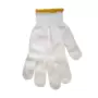 Bảo hiểm lao động chống mài mòn bảo vệ chống tẩy trắng tay 700 g sợi bông - Găng tay găng tay lụa