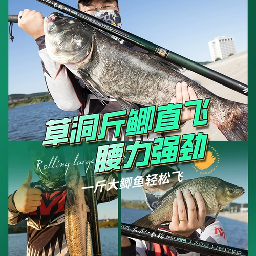 Традиционная рыбалка длинная стержня Кратков Ультра -Хард Хард -Рыба