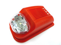 Fire fire sound and light alarm AC voltage AC220V non-coding universal JA220V-2 Factory Direct