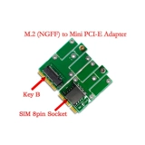 1pc ngff m.2 для minipcie minipci-e mpcie slot pcie+usb адаптация