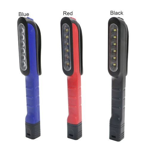 Новейший 6SMD + 1W Light Work Lights 1 режим магнитный рабочий лам