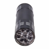 Портативный черный 9 светодиодный ультрафиолетовый фонарь световой алюминий U