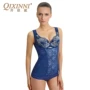 QIXINNI mới corset bó sát cơ thể bằng nhựa cơ thể quần áo hỗ trợ ngực tập hợp làm đẹp lưng bụng eo nữ vest - Corset do lot nu