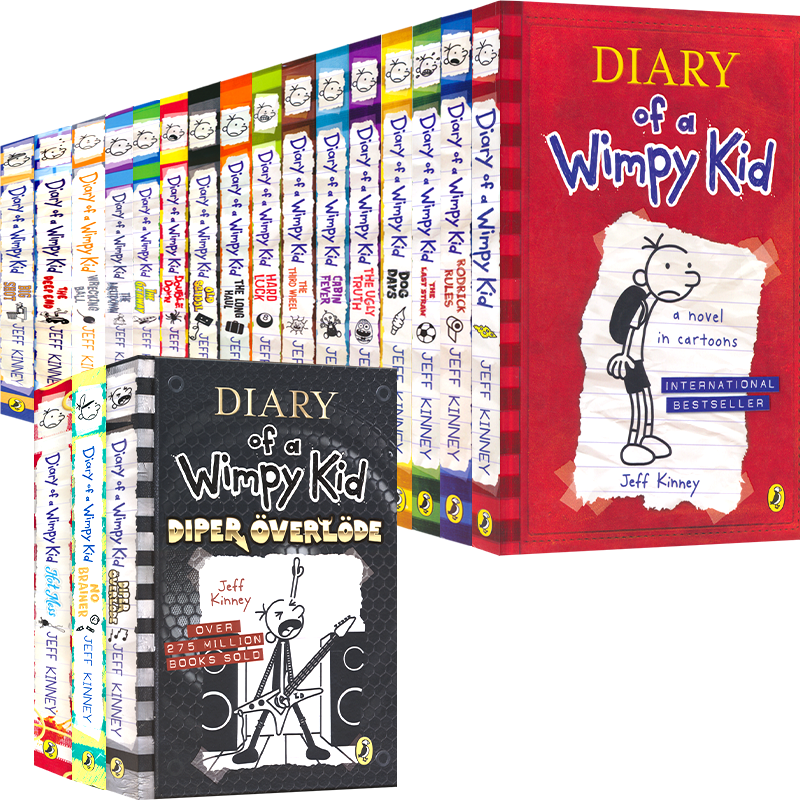 Diary of a Wimpy Kid 小屁孩日记（第1-34册）英语中文双语 Diary of a Wimpy Kid 小屁孩日记（第1-34册）英语中文双语
