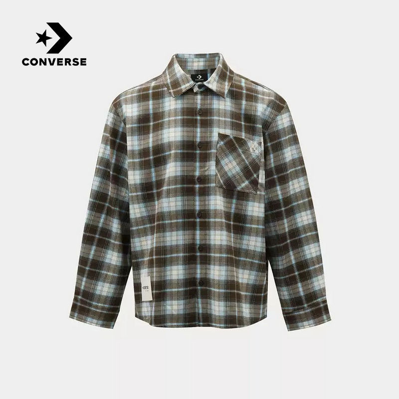 Converse | (New Style) 2026 Winter Unisex Long-Sleeved Shirt Uck381-Jfk Converse | (New Style) 2026 Winter Unisex Long-Sleeved Shirt Uck381-Jfk