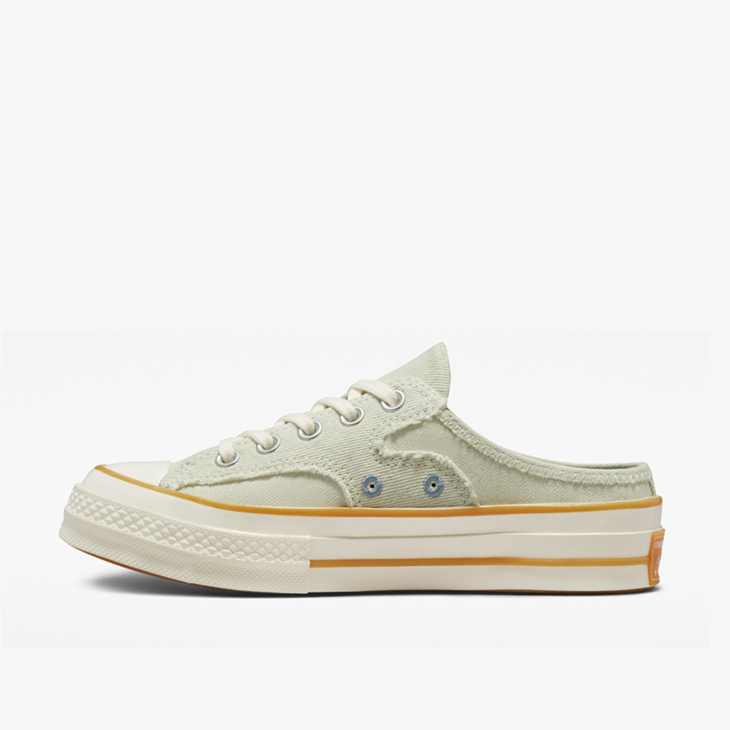 Converse Men's and Women's Shoes 1970S Washed Denim Slip-On Casual Canvas Shoes A02578C