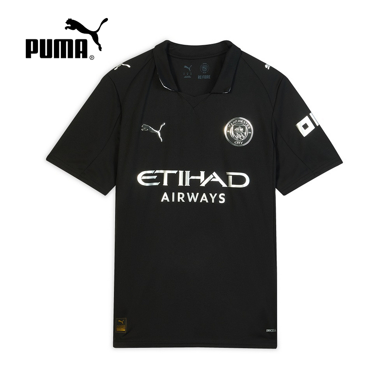 Manchester City Moisture-Wicking Quick-Drying Away Fan Version Jersey Short-Sleeved T-Shirt Men's Puma Sports Top 780350