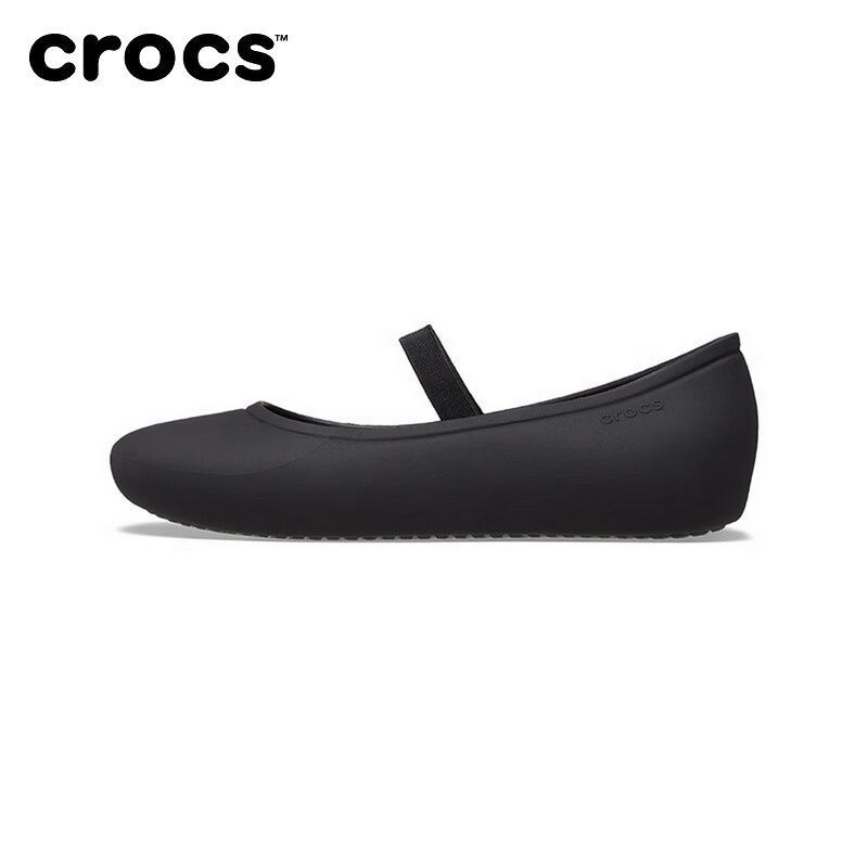 Crocs Brooklyn Series Summer Children's Sandals Casual Shoes Black Versatile Cr209429-001