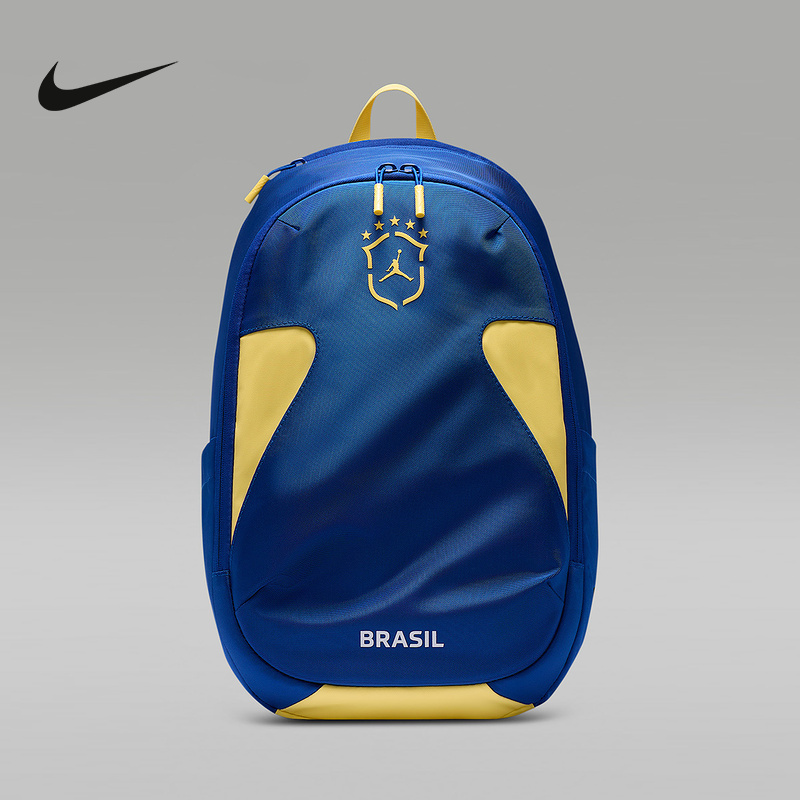 Jordan Nike Zipper Pocket Backpack New Model with Compartments, Soft and Durable Backpack Iw1545-417 Jordan Nike Zipper Pocket Backpack New Model with Compartments, Soft and Durable Backpack Iw1545-417
