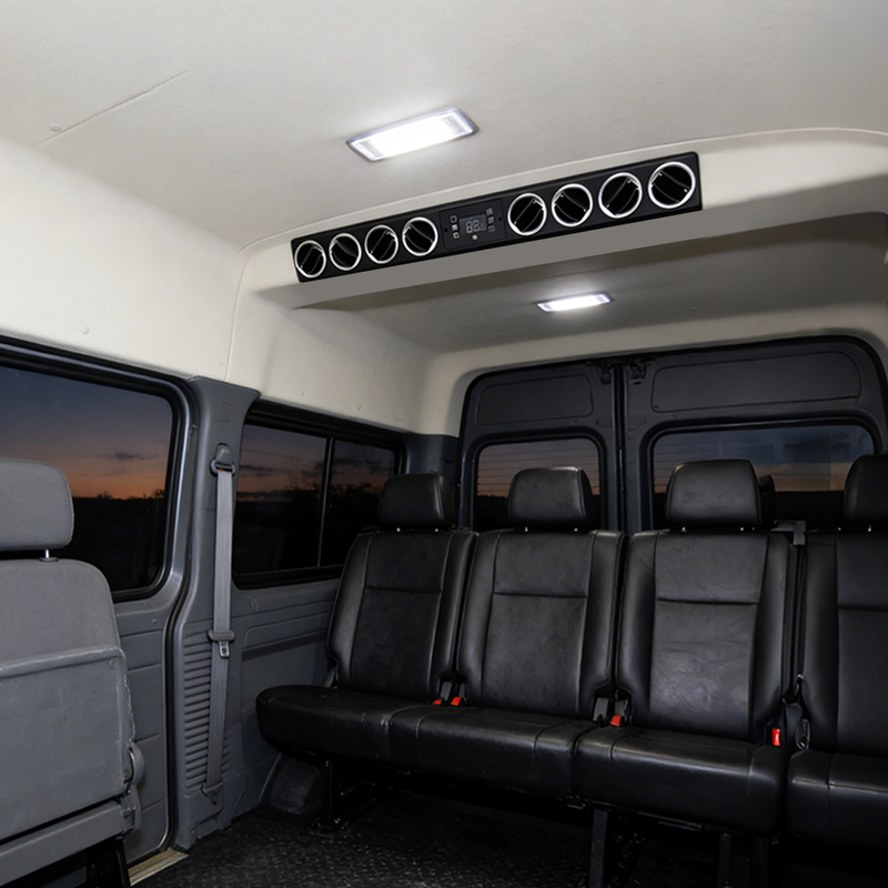 Hidden Vehicle-Mounted Split Parking Air Conditioner 24V12V for Maxus V80 Tuoano Truck, Inverter Cooling Air Conditioner