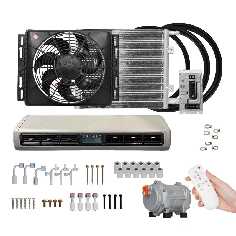 Dachifushun Iveco Rv Universal 980 Parking Air Conditioner 12V Split Type Modified 24V Inverter Electric Refrigeration