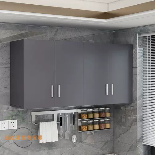 Кухонный шкаф на стены настенный шкаф балкон подвесной настенный шкаф для хранения ванной комнаты шкаф спальня верхний шкаф помещается шкаф