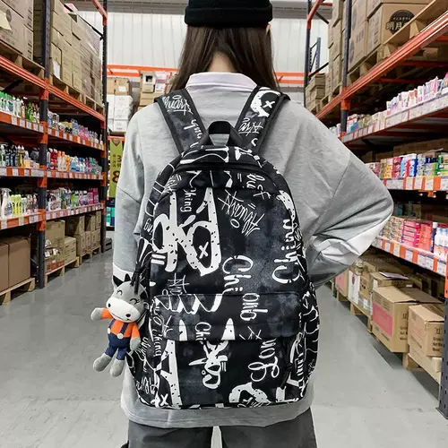 Ранец, рюкзак, сумка через плечо, подходит для студента, 2021 года, для средней школы