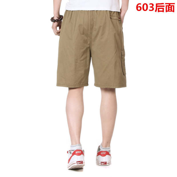 Gửi cha quần trung niên nam mùa hè quần trung niên nam cắt quần trung niên nhiều tuổi quần baggy nam
