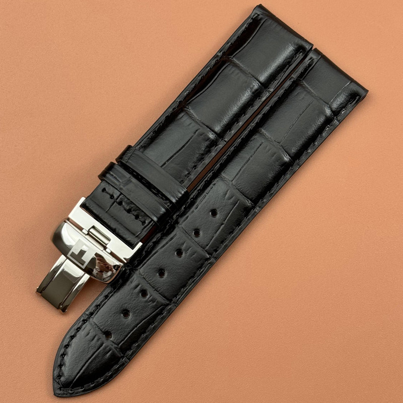 Tissot 1853 Le Locle Series T41 Original Leather Strap T006407A T006408A Original Genuine Leather Watch Strap