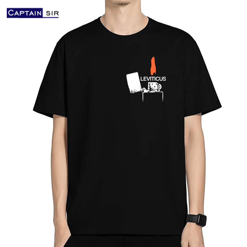Leviticus Movie Merchandise Tee, the Magic of Love, Short-Sleeved T-Shirt with the Same Pattern as the Clothing, Pure Cotton Leviticus Movie Merchandise Tee, the Magic of Love, Short-Sleeved T-Shirt with the Same Pattern as the Clothing, Pure Cotton