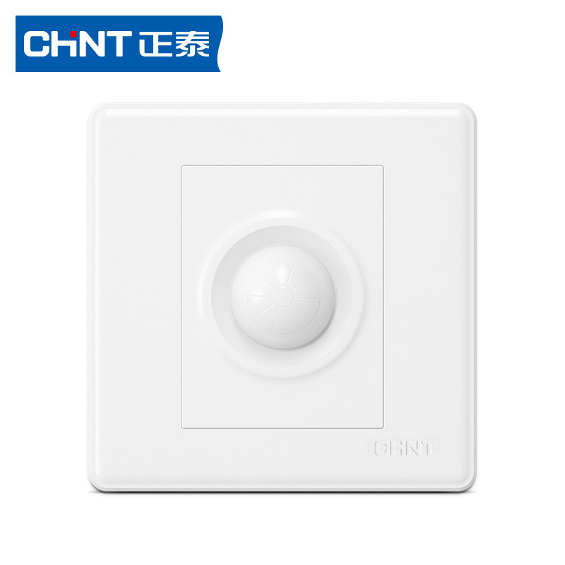 Chint Electric's new wall switch socket NEW7M Yabai 300W four-wire infrared induction delay switch