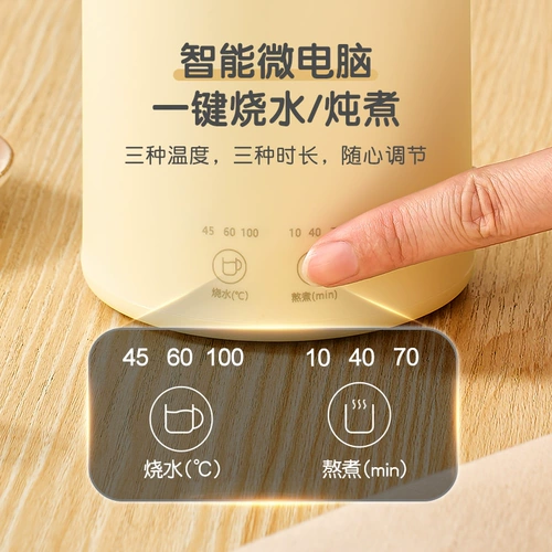 Электрический чайник Chigo, портативный чайник, дорожная изоляция, универсальная чашка для воды, маленький чайник для быстрого кипячения, здоровье