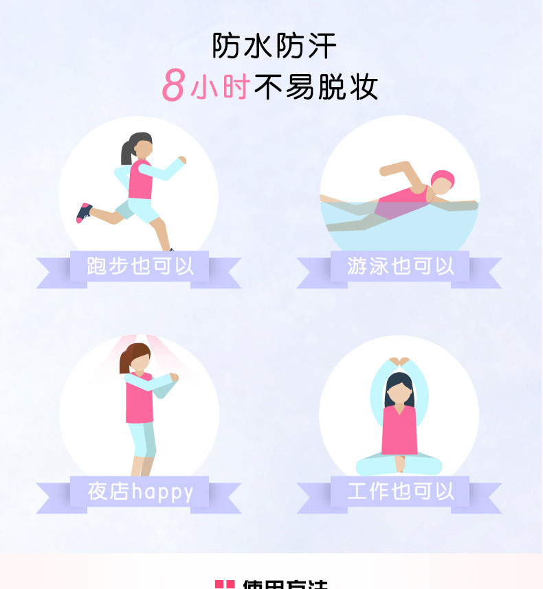 希 pencil Bút chì kẻ lông mày không thấm nước và không thấm mồ hôi không đánh dấu tự nhiên lâu dài từ lông mày người mới bắt đầu tưa không nở kem bột lông mày - Bút chì lông mày / Bột / Stick chì kẻ mày black rouge