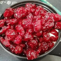 Fresh cranberry dried baking material Manyue plum biscuits candied snowflake crisp pregnant woman snacks dried fruit 500g jar