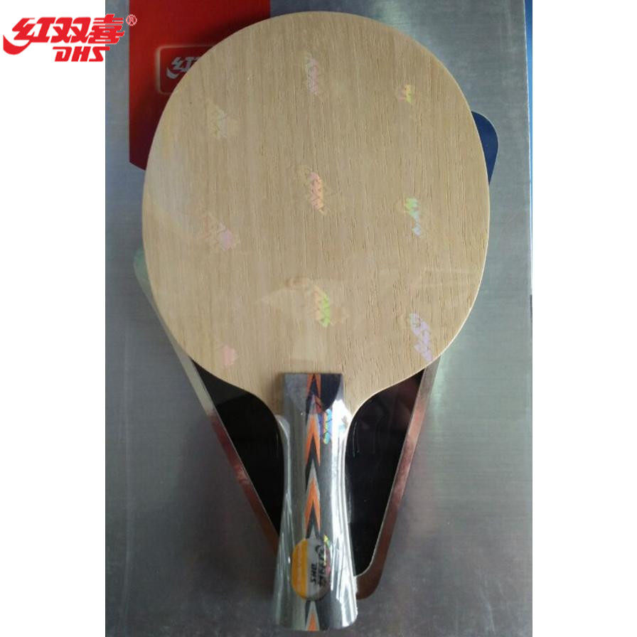 (Spaceflight Ping Pong) Red Shuangxi National Team tailor-made C09 arc ring Fast tapping board 5 2 Yellow Black Carbon Fiber Bottom Plate